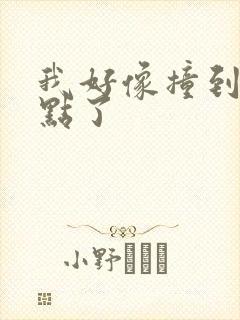 我好像撞到你的点了