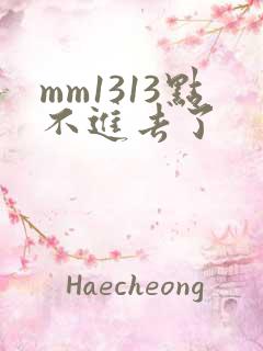 mm1313点不进去了
