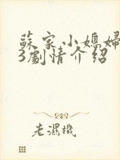 苏家小媳妇1V3剧情介绍