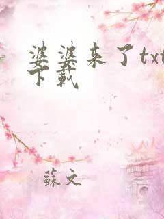 婆婆来了txt下载