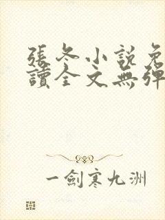 张冬小说免费阅读全文无弹窗