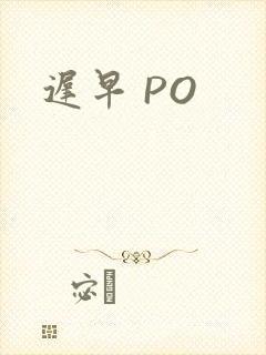 迟早 PO