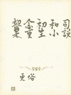 黎念初和司慕城是重生小说