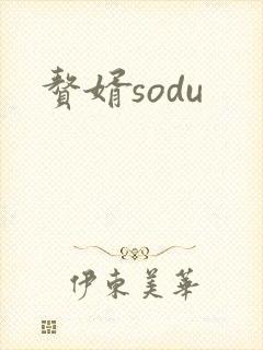 赘婿sodu