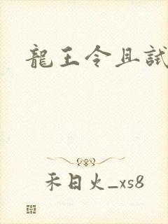 龙王令且试天下