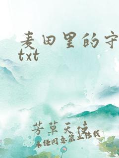 麦田里的守望者txt