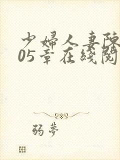 少妇人妻陈艳105章在线阅读