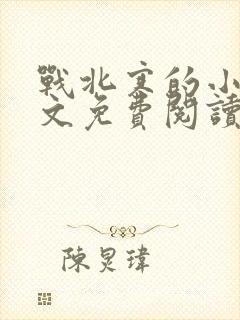 战北寒的小说全文免费阅读无弹窗