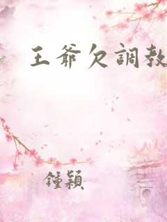 王爷欠调教