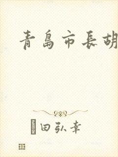 青岛市长胡学峰