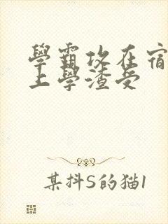 学霸攻在宿舍强上学渣受