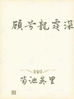 顾兮龙霆深