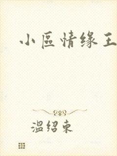 小区情缘王丽萍