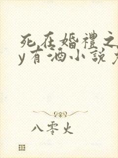 死在婚礼之前by有酒小说免费阅读