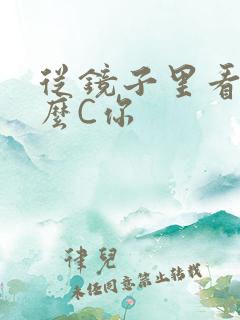 从镜子里看我怎么C你