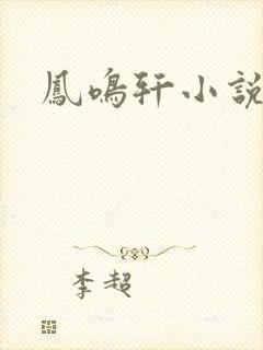 凤鸣轩小说