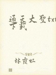 通天大圣txt下载
