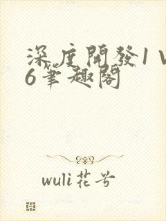 深度开发1 V6笔趣阁