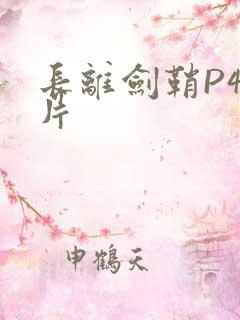 长离剑鞘P4图片