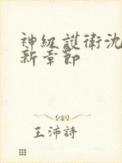 神级护卫沈浪最新章节