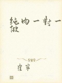 纯肉一对一到处做