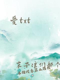爱txt