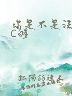 你是不是没有被C够