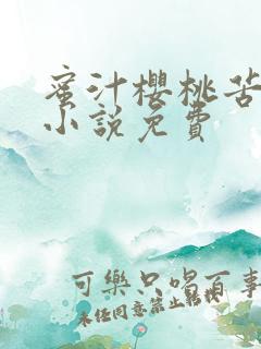 蜜汁樱桃苦咖啡小说免费