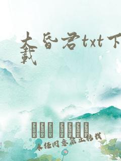 大昏君txt下载