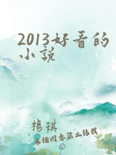 2013好看的小说