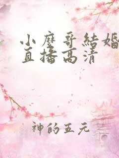 小么哥结婚视频直播高清