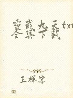灵武九天txt全集下载