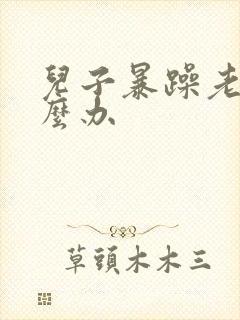 儿子暴躁老妈怎么办