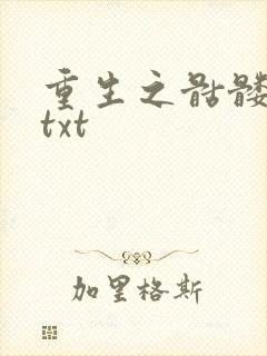 重生之骷髅人生txt