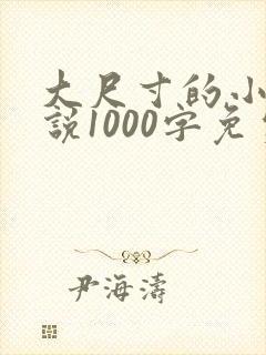 大尺寸的小黄说说1000字免费阅读