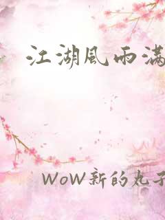 江湖风雨满天情