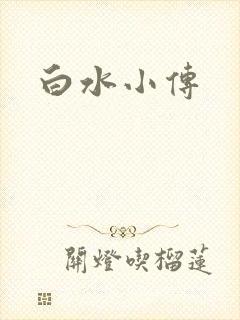 白水小传