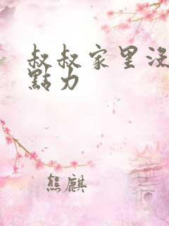 叔叔家里没人用点力