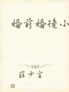 婚前婚后小说