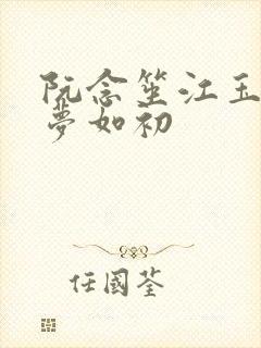 阮念笙江玉楼回梦如初