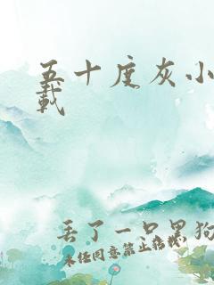 五十度灰小说下载