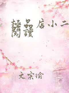 极品店小二全文阅读
