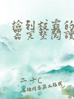 捡到校霸的控制器完整阅读