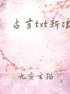 占有txt新浪