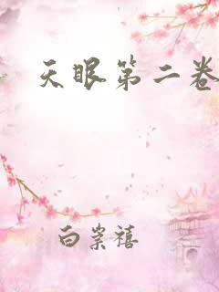 天眼第二卷