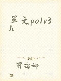 军文po1v3h