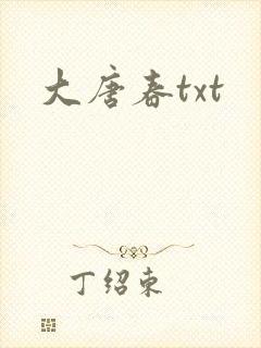 大唐春txt