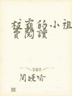 校霸的小祖宗免费阅读