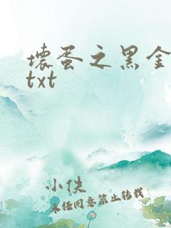 坏蛋之黑金帝国txt