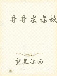 哥哥求你放了我